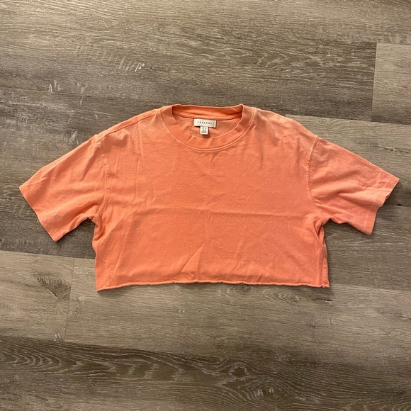 Basic Coral Crop Top